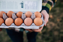 Load image into Gallery viewer, Organic Free Range Eggs - Large - 3 Dozen